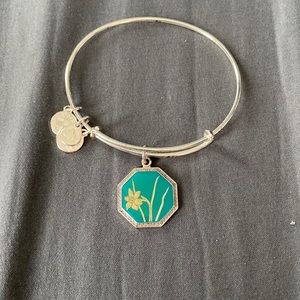 Alex and Ani Narcissus Flower Bracelet
